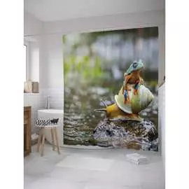 Шторка-занавеска для ванной JOYARTY