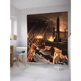 Шторка-занавеска для ванной JOYARTY