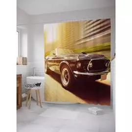 Шторка-занавеска для ванной JOYARTY