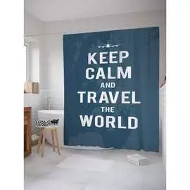 Шторка-занавеска для ванной JOYARTY