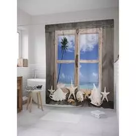 Шторка-занавеска для ванной JOYARTY