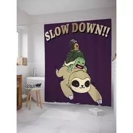 Шторка-занавеска для ванной JOYARTY