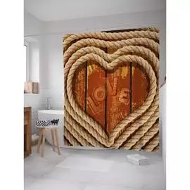 Шторка-занавеска для ванной JOYARTY