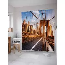 Шторка-занавеска для ванной JOYARTY