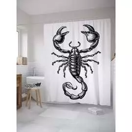 Шторка-занавеска для ванной JOYARTY