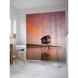 Шторка-занавеска для ванной JOYARTY