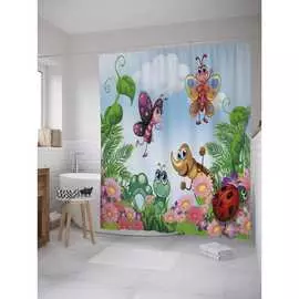 Шторка-занавеска для ванной JOYARTY