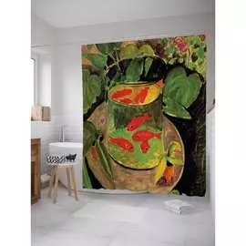 Шторка-занавеска для ванной JOYARTY