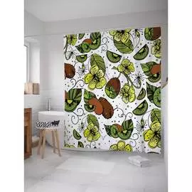 Шторка-занавеска для ванной JOYARTY