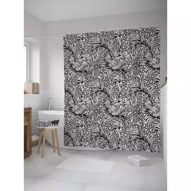 Шторка-занавеска для ванной JOYARTY