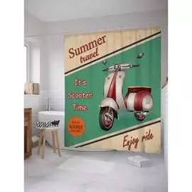 Шторка-занавеска для ванной JOYARTY