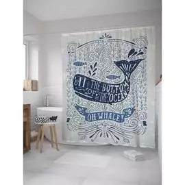 Шторка-занавеска для ванной JOYARTY