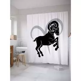 Шторка-занавеска для ванной JOYARTY