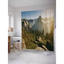 Шторка-занавеска для ванной JOYARTY