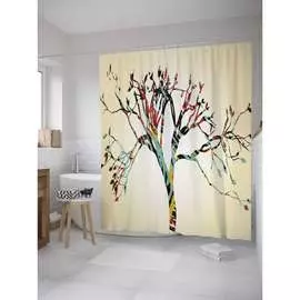 Шторка-занавеска для ванной JOYARTY