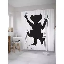 Шторка-занавеска для ванной JOYARTY