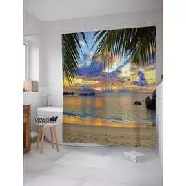 Шторка-занавеска для ванной JOYARTY