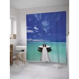 Шторка-занавеска для ванной JOYARTY