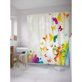 Шторка-занавеска для ванной JOYARTY