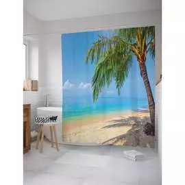 Шторка-занавеска для ванной JOYARTY