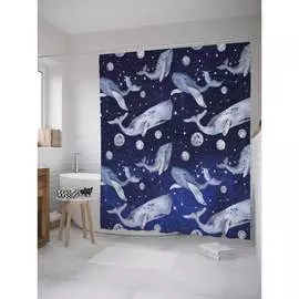 Шторка-занавеска для ванной JOYARTY