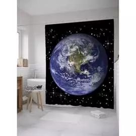 Шторка-занавеска для ванной JOYARTY