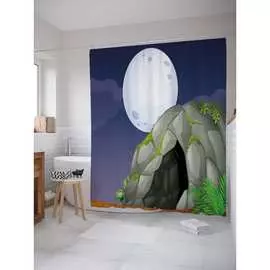 Шторка-занавеска для ванной JOYARTY