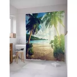 Шторка-занавеска для ванной JOYARTY