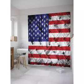 Шторка-занавеска для ванной JOYARTY