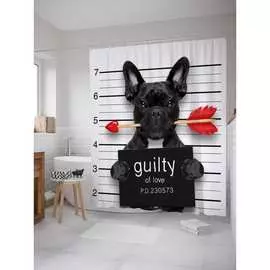 Шторка-занавеска для ванной JOYARTY