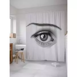 Шторка-занавеска для ванной JOYARTY