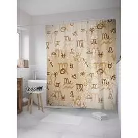 Шторка-занавеска для ванной JOYARTY