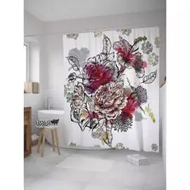 Шторка-занавеска для ванной JOYARTY