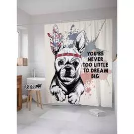 Шторка-занавеска для ванной JOYARTY