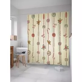 Шторка-занавеска для ванной JOYARTY