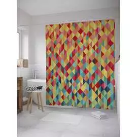 Шторка-занавеска для ванной JOYARTY