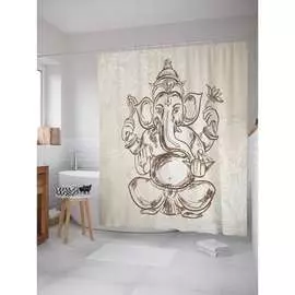 Шторка-занавеска для ванной JOYARTY