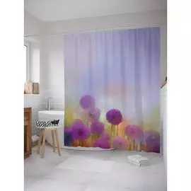 Шторка-занавеска для ванной JOYARTY