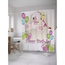 Шторка-занавеска для ванной JOYARTY