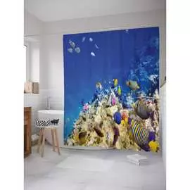 Шторка-занавеска для ванной JOYARTY