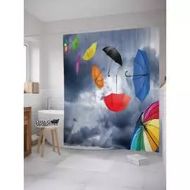 Шторка-занавеска для ванной JOYARTY