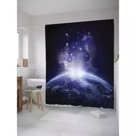 Шторка-занавеска для ванной JOYARTY