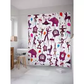 Шторка-занавеска для ванной JOYARTY