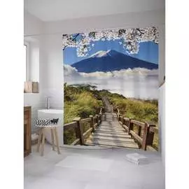 Шторка-занавеска для ванной JOYARTY