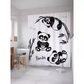 Шторка-занавеска для ванной JOYARTY