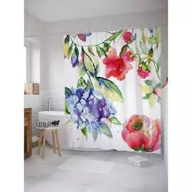 Шторка-занавеска для ванной JOYARTY