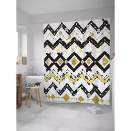 Шторка-занавеска для ванной JOYARTY