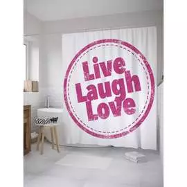 Шторка-занавеска для ванной JOYARTY