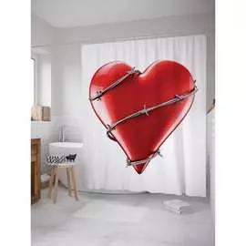 Шторка-занавеска для ванной JOYARTY