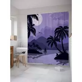 Шторка-занавеска для ванной JOYARTY